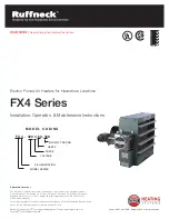 Ruffneck FX4 Series Installation, Operation & Maintenance Instructions Manual предпросмотр