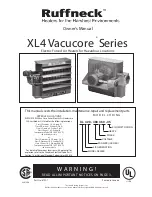 Предварительный просмотр 1 страницы Ruffneck XL4 Vacucore Series Owner'S Manual