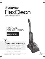 Preview for 23 page of RugDoctor FlexClean FCM-1 User Manual