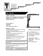 Preview for 7 page of Ruger RC1000S Operator'S Manual