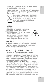 Preview for 63 page of RugGear RG129 Short Manual