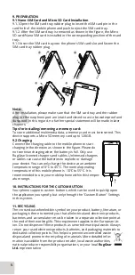 Предварительный просмотр 6 страницы RugGear RG650 Short Manual