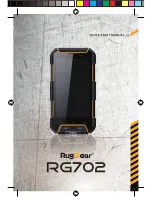 RugGear RG702 Quick Start Manual preview