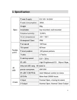 Preview for 7 page of Rugged CCTV Night Chaser 500 User Manual