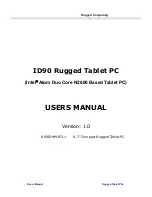 Preview for 1 page of Rugged Computing ID90 User Manual