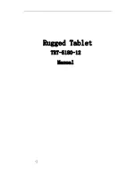 Preview for 1 page of Rugged Computing TRT-5180-12 Manual