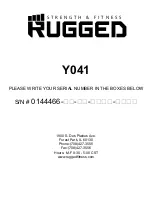 Предварительный просмотр 16 страницы Rugged Computing Y041 Assembly Instructions & Owner'S Manual