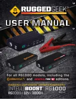 Preview for 1 page of RUGGED GEEK Intelliboost User Manual