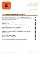 Preview for 4 page of Rugged Interactive CardioWall Pro-X Elite Order And Installation Manual