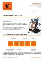 Preview for 5 page of Rugged Interactive CardioWall Pro-X Elite Order And Installation Manual