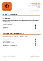 Preview for 10 page of Rugged Interactive CardioWall Pro-X Elite Order And Installation Manual