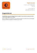 Preview for 30 page of Rugged Interactive CardioWall Pro-X Elite Order And Installation Manual