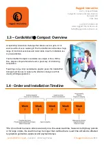 Предварительный просмотр 5 страницы Rugged Interactive CardioWall Order And Installation Manual