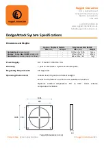 Preview for 24 page of Rugged Interactive DodgeAttack Order And Installation Manual