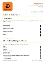 Preview for 10 page of Rugged Interactive SelfieCam Order And Installation Manual