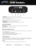 Предварительный просмотр 1 страницы Rugged Radios RRP364-BT User Manual