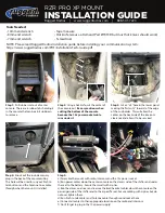 Rugged Radios RZR PRO XP Mount Installation Manual предпросмотр