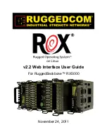 Предварительный просмотр 1 страницы RuggedCom RUGGEDBACKBONE RX5000 User Manual