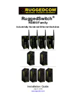 RuggedCom RuggedSwitch RS900 Installation Manual preview