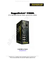 RuggedCom RuggedSwitch RS900L Installation Manual preview