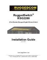 RuggedCom RUGGEDSWITCH RSG2288 Installation Manual preview