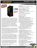 Предварительный просмотр 1 страницы RuggedCom RuggedVDSL RS930 Instructions Manual