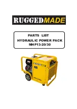 Preview for 29 page of RuggedMade MHP13-20 Owner'S Manual & Parts List