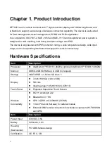 Preview for 9 page of RuggON MT7000 User Manual