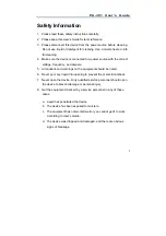 Preview for 3 page of RuggON PA-301 User Manual