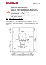 Предварительный просмотр 9 страницы Rühle MPR 300 Instruction Manual