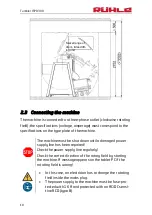 Предварительный просмотр 10 страницы Rühle MPR 300 Instruction Manual