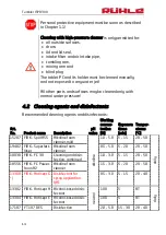 Предварительный просмотр 14 страницы Rühle MPR 300 Instruction Manual