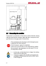 Preview for 10 page of Rühle MPR 500 Translation Of The Original Instructions