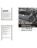 Ruige TL-480HDA Product Manual предпросмотр