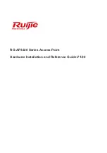 Предварительный просмотр 1 страницы Ruijie Networks RG-AP3220 Series Hardware  Installation And Reference Manual