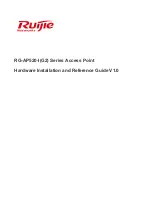 Ruijie Networks RG-AP520-I(G2) Series Hardware  Installation And Reference Manual preview