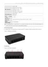 Preview for 5 page of Ruijie Networks RG-ES05 Hardware  Installation And Reference Manual