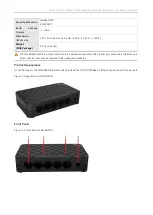 Preview for 10 page of Ruijie Networks RG-ES05 Hardware  Installation And Reference Manual