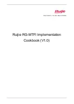 Предварительный просмотр 1 страницы Ruijie Networks RG-MTFI Manual