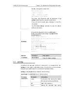 Предварительный просмотр 8 страницы Ruijie Networks RG-S2600E Series Cli Reference Manual