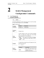 Предварительный просмотр 12 страницы Ruijie Networks RG-S2600E Series Cli Reference Manual