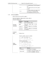 Предварительный просмотр 290 страницы Ruijie Networks RG-S2600E Series Cli Reference Manual