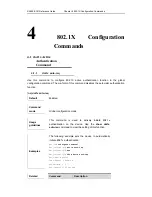 Предварительный просмотр 552 страницы Ruijie Networks RG-S2600E Series Cli Reference Manual