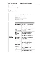 Предварительный просмотр 590 страницы Ruijie Networks RG-S2600E Series Cli Reference Manual