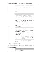 Предварительный просмотр 600 страницы Ruijie Networks RG-S2600E Series Cli Reference Manual