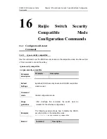 Предварительный просмотр 871 страницы Ruijie Networks RG-S2600E Series Cli Reference Manual