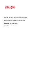 Preview for 1 page of Ruijie Networks RG-WLAN Series Configuration Manual