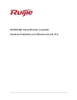 Ruijie Networks RG-WS6008 Series Hardware  Installation And Reference Manual preview