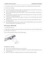 Preview for 12 page of Ruijie FE-eSFP-LH15-SM1310 Installation And Reference Manual