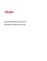 Предварительный просмотр 1 страницы Ruijie Reyee RG-ES205GC-P Web-Based Configuration Manual